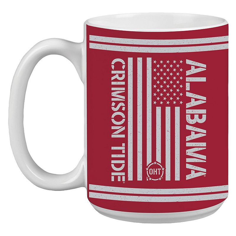 Alabama Crimson Tide 15oz. OHT Military Appreciation Mug