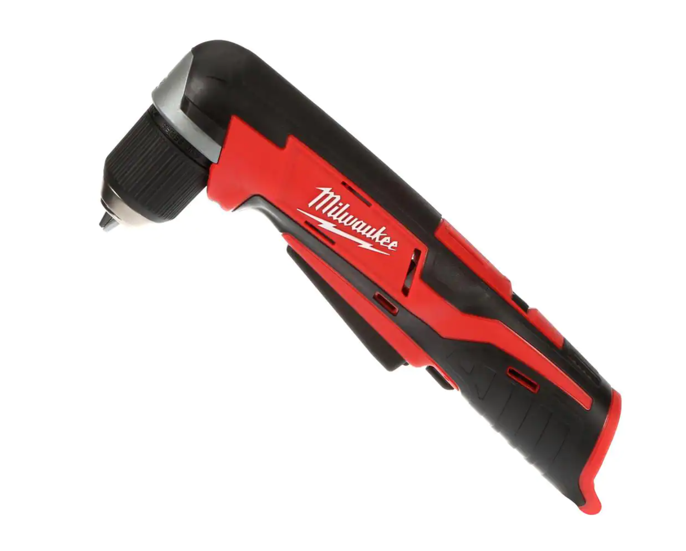 Milwaukee 2415-20-2441-20-48-11-2460 M12 12V Lithium-Ion Cordless 3/8 in. Right Angle Drill with 10 oz. Caulk and Adhesive Gun and 6.0 Ah XC Battery Pack