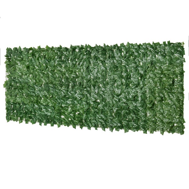 X 39 quot Artificial Ivy Privacy Fence Wall Screen Faux Greenery Leaves Decoration For Outdoor Garden Backyard Balcony Patio Green