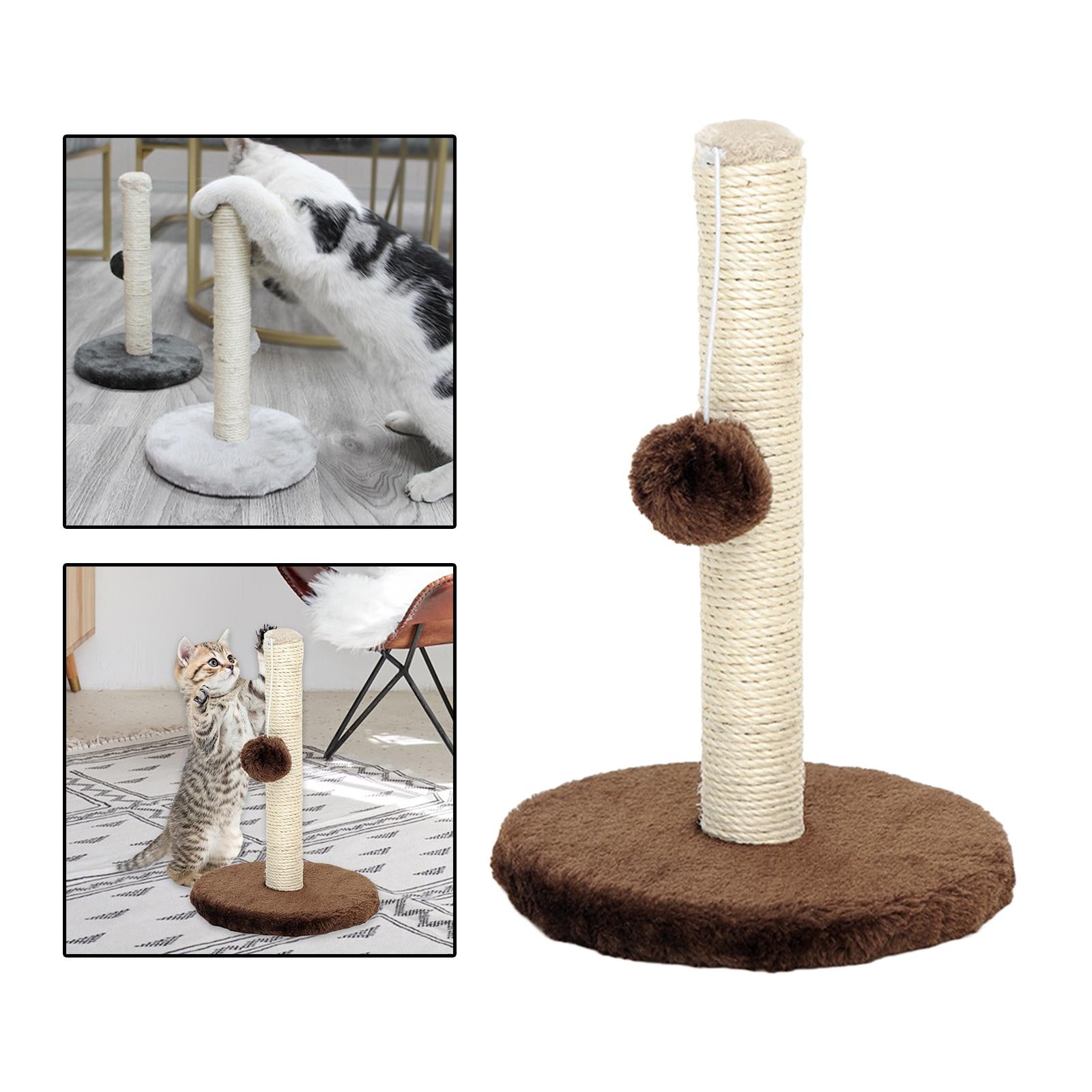 Cat scratching Kitten Cats Scratcher Scratch Poles Climbing Tree Grey