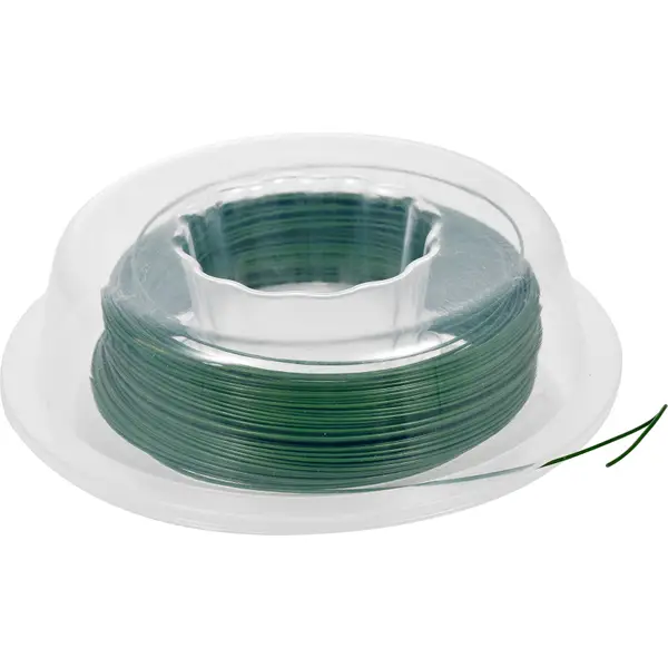 Hillman 100' Green Enamel Coated Floral Wire