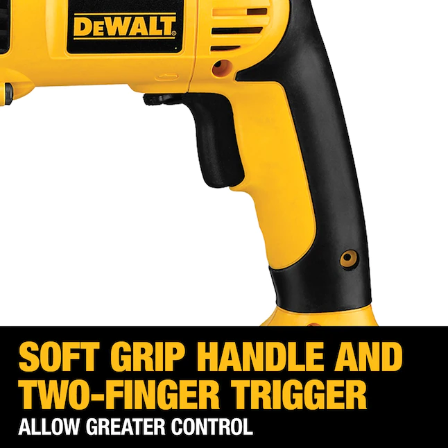 DEWALT DWD520 10 Amp 1/2 in. Variable Speed Reversible Pistol Grip Hammer Drill