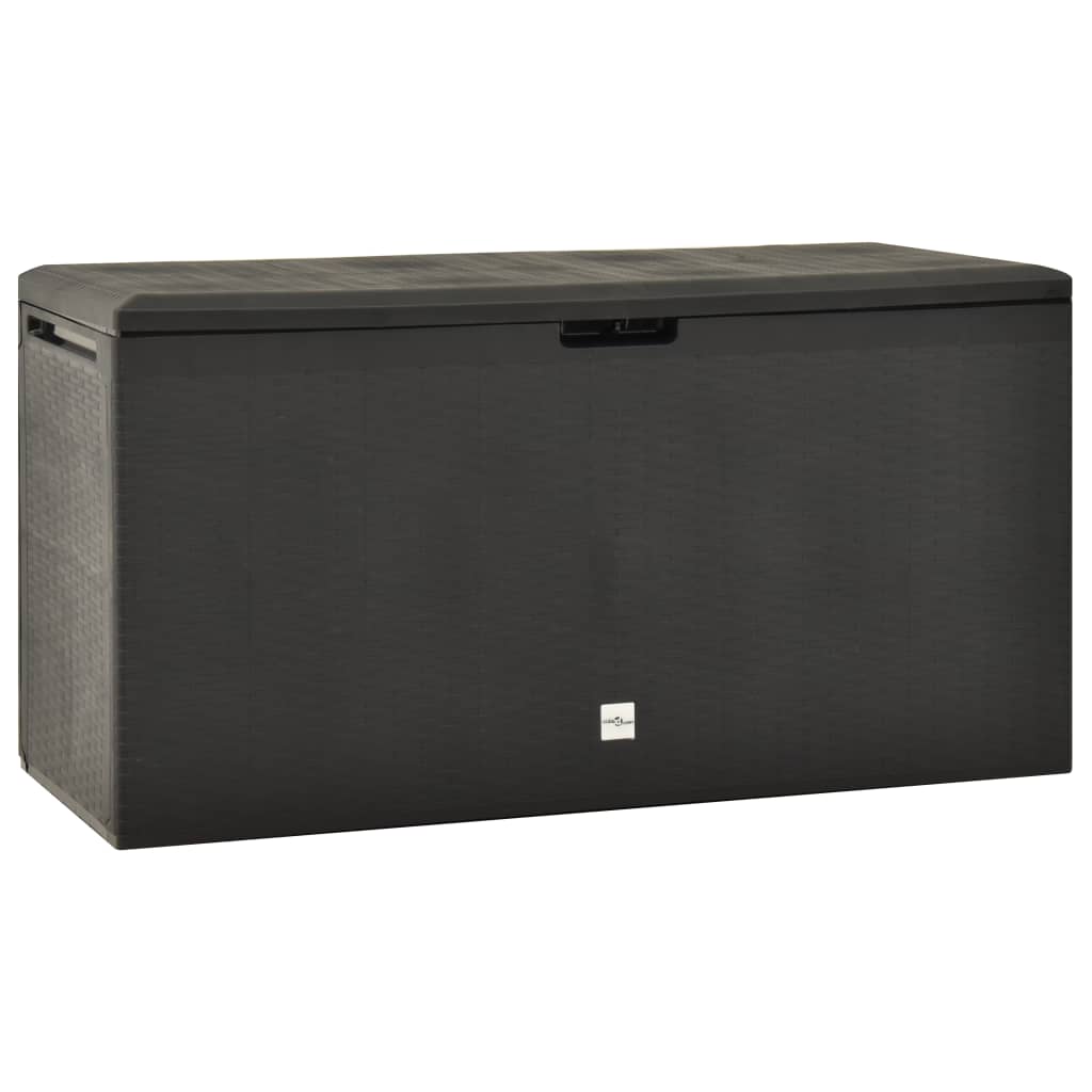 Charmma Patio Storage Box Anthracite 44.9"x18.5"x23.6"