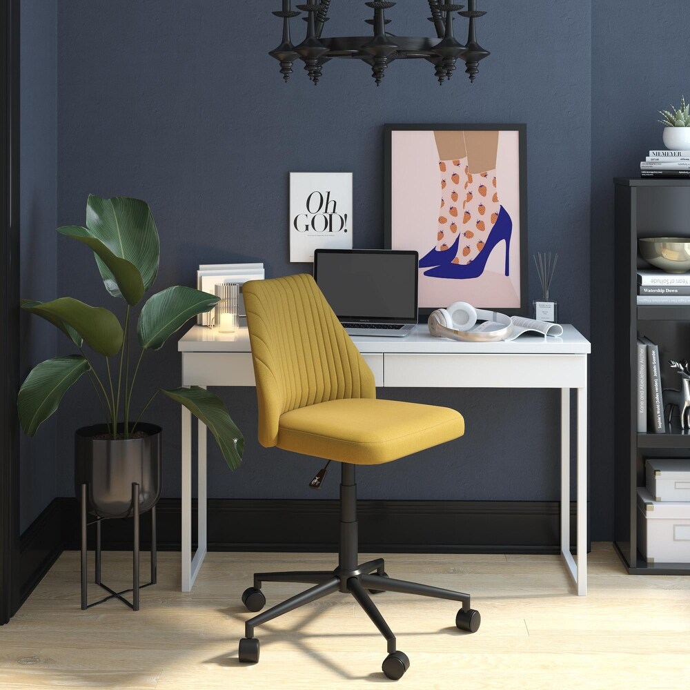 The Novogratz Brittany Office Chair with Casters