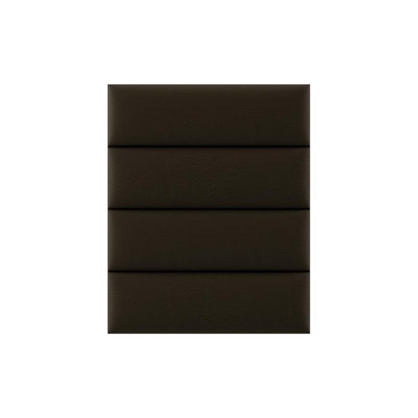 VANT Upholstered Headboards - Saddle Brown - 39 Inch - Set of 4 panels. - - 14469264