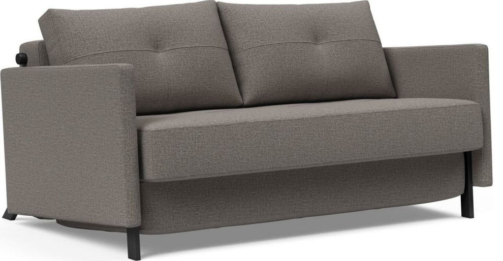 Cubed Arm Sofa Bed   Transitional   Sleeper Sofas   by HedgeApple  Houzz