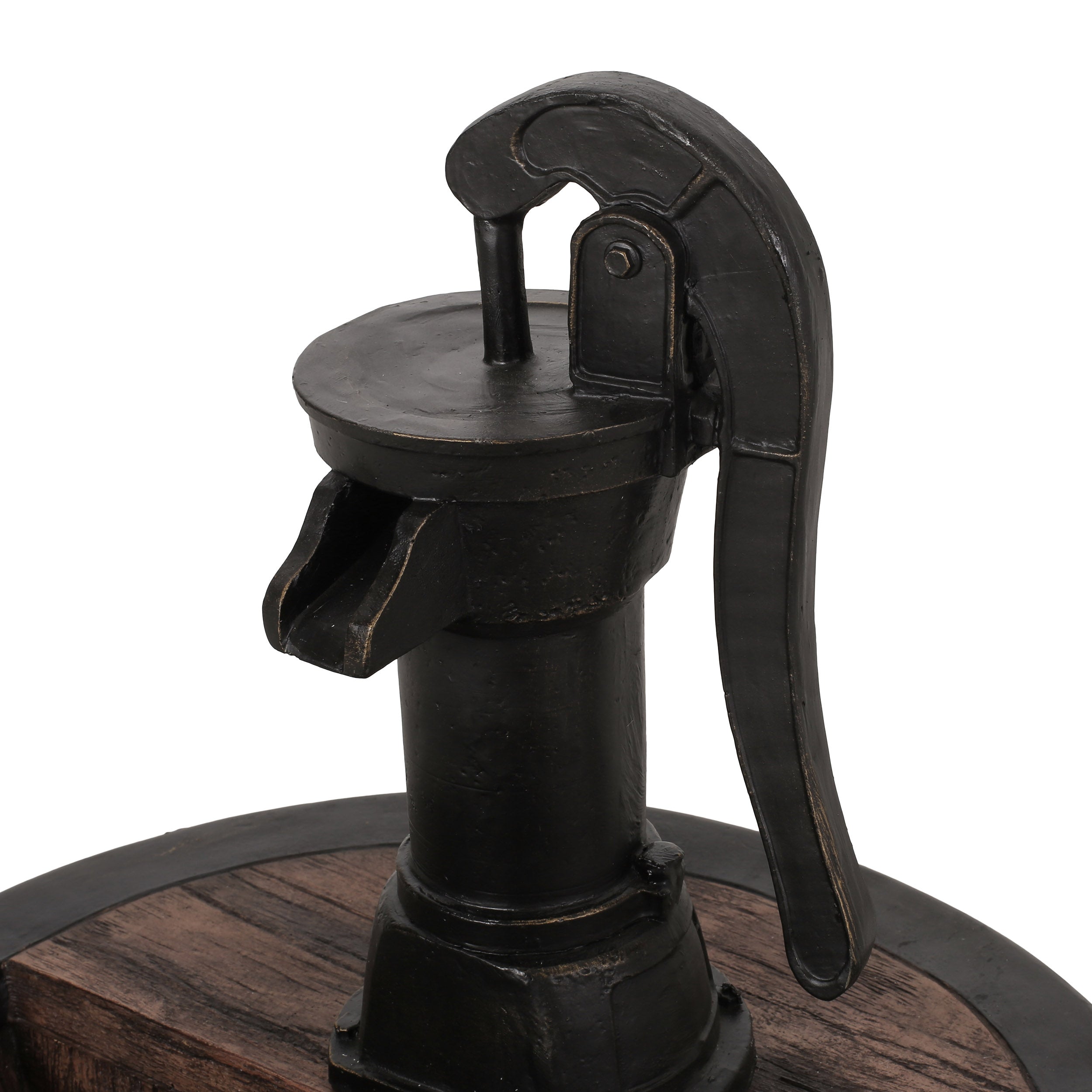 Catoosa Beaver Outdoor Water Pump Fountain