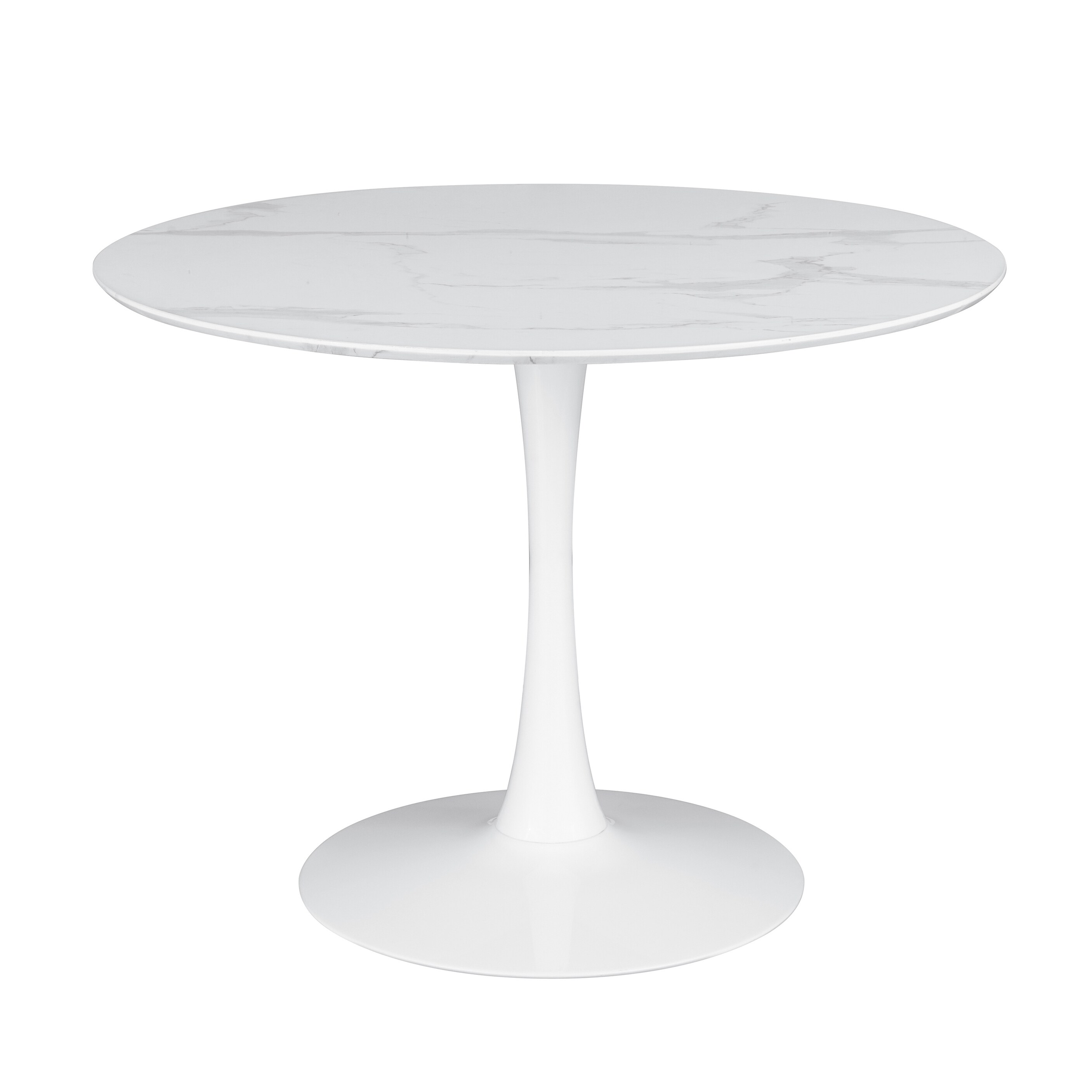 Wingates White 40-inch Round Dining Table