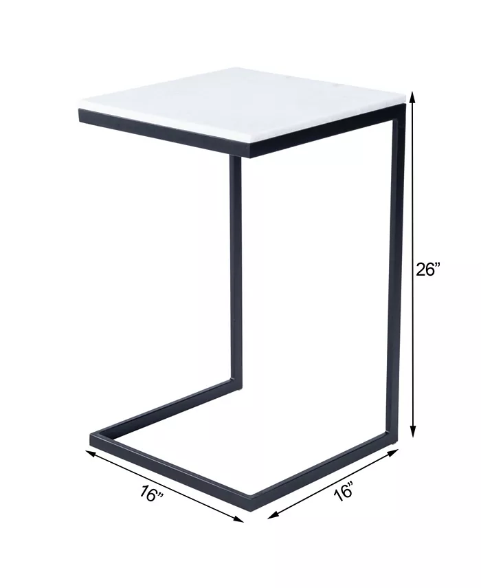 Butler Specialty Lawler Marble End Table