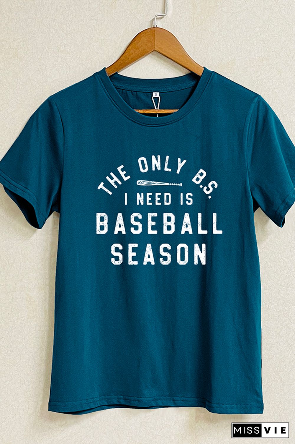 Baseball Season Print Graphic Tee