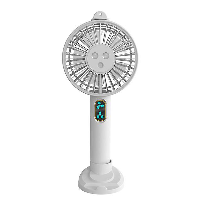 Portable Atomizer Fan Water Spray Misting Cooling Fan Usb Rechargeable Humidifier Moisturizing Device Mini 3 Gear Water Mist Fan