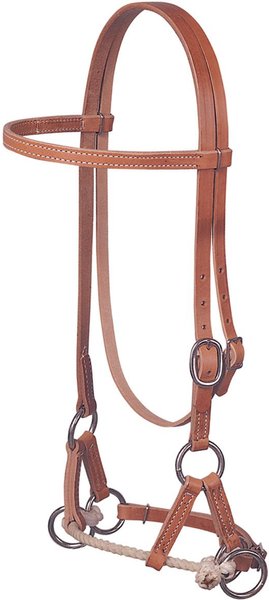 Weaver Leather Side Pull Single Rope Horse Harness