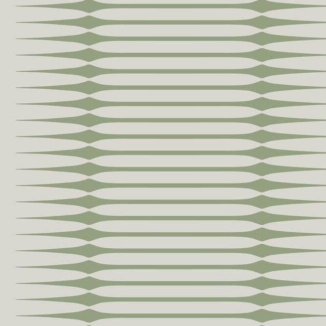 Dash & Dart Wallpaper in Green from the Geometric Resource Collection