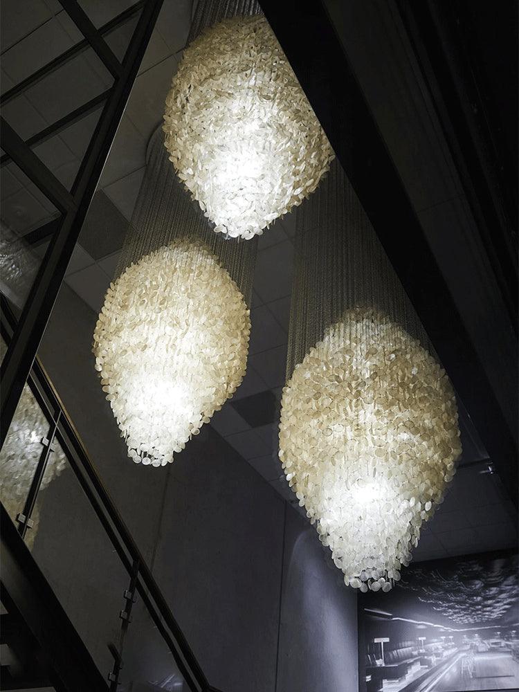 Shell Waterfall Chandelier