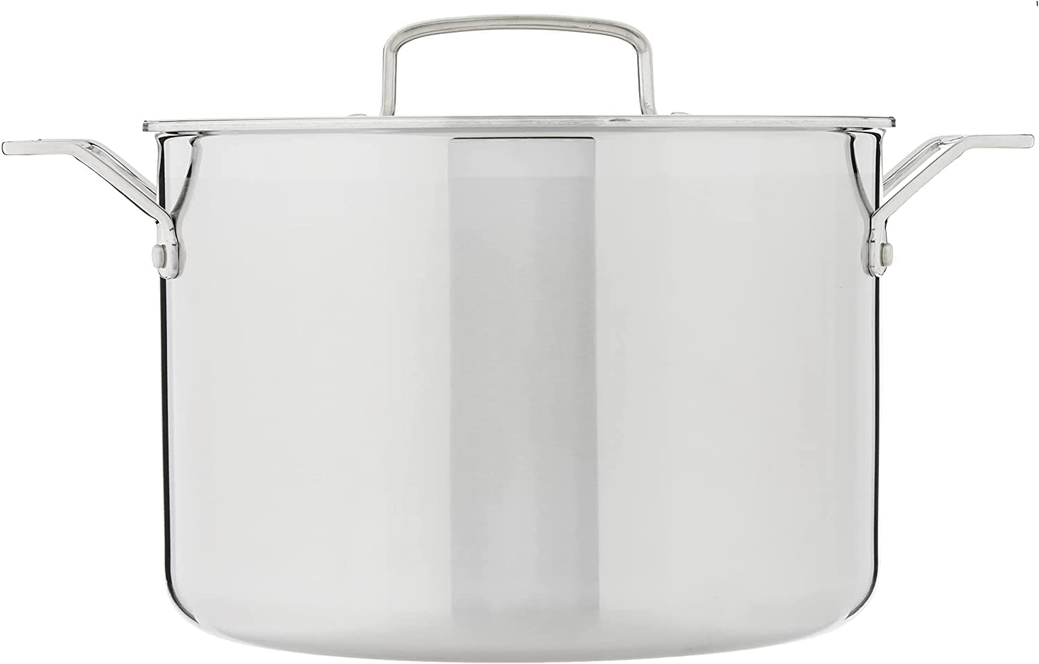 Cuisinart MCP66-24N MultiClad Pro Triple Ply 8-Quart Skillet， Stockpot w/Cover