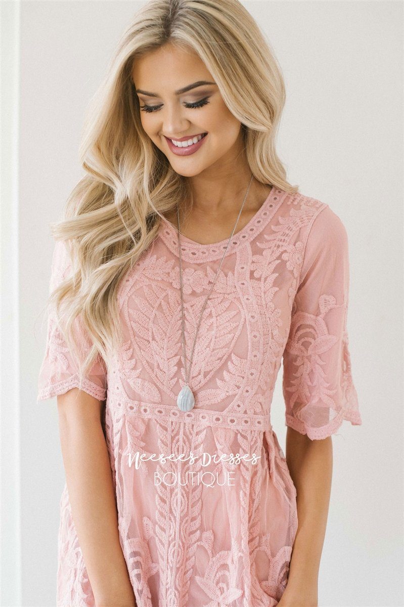 Day Dreamer Lace Full Length Dress