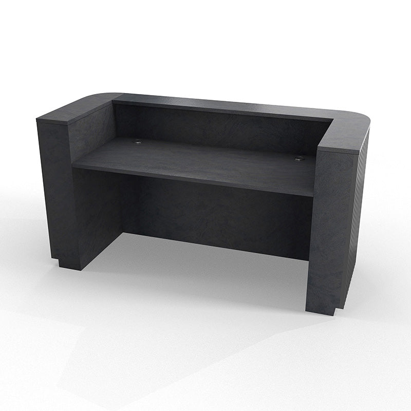 HALO Reception Desk 180cm - Black