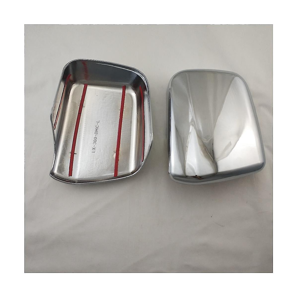 Car Chrome Silver Rearview Side Glass Mirror Cover Rear Mirror Covers Shell For Xu110 Rx300 1998-20