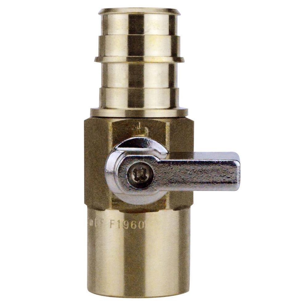 Apollo 34 in. Brass PEX-A Barb x 34 in. Solder Ball Valve EPXV34S