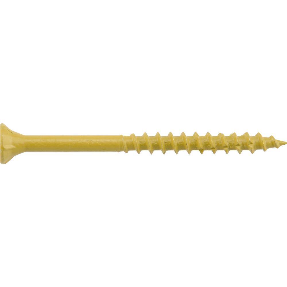 Deckmate #9 x 2-12 in. Star Flat-Head Wood Deck Screw 1 lb.-Box (87-Piece) 115980