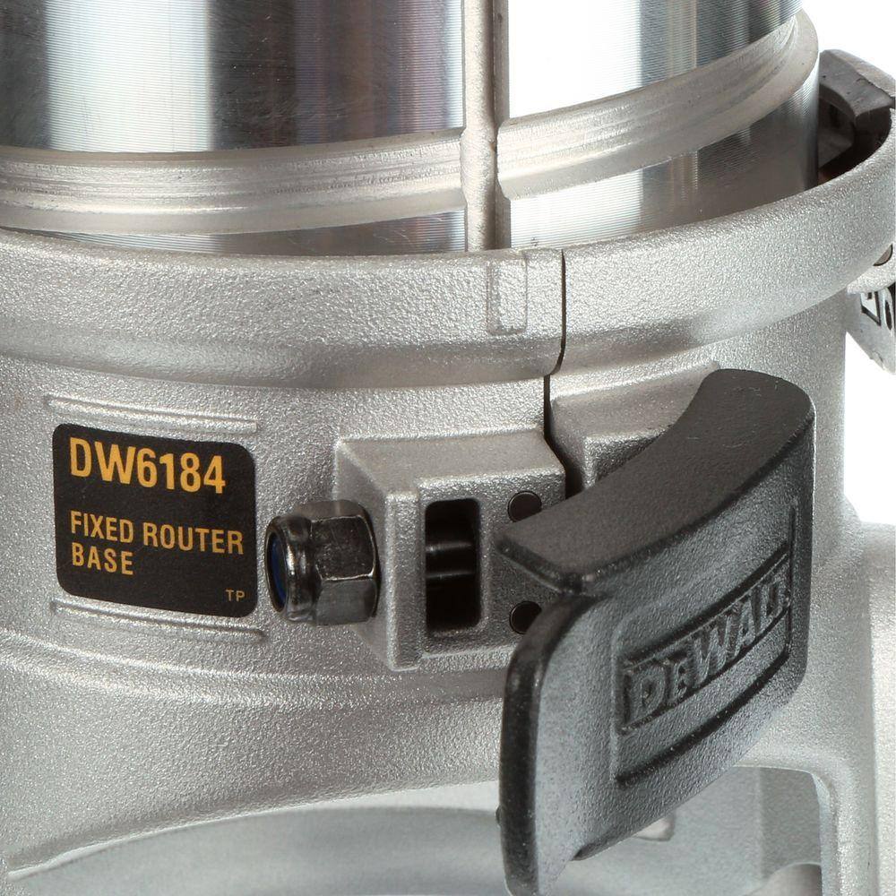 DW 11 Amp Corded 1-34 Horsepower Fixed Base  Plunge Router Combo Kit DW616PK