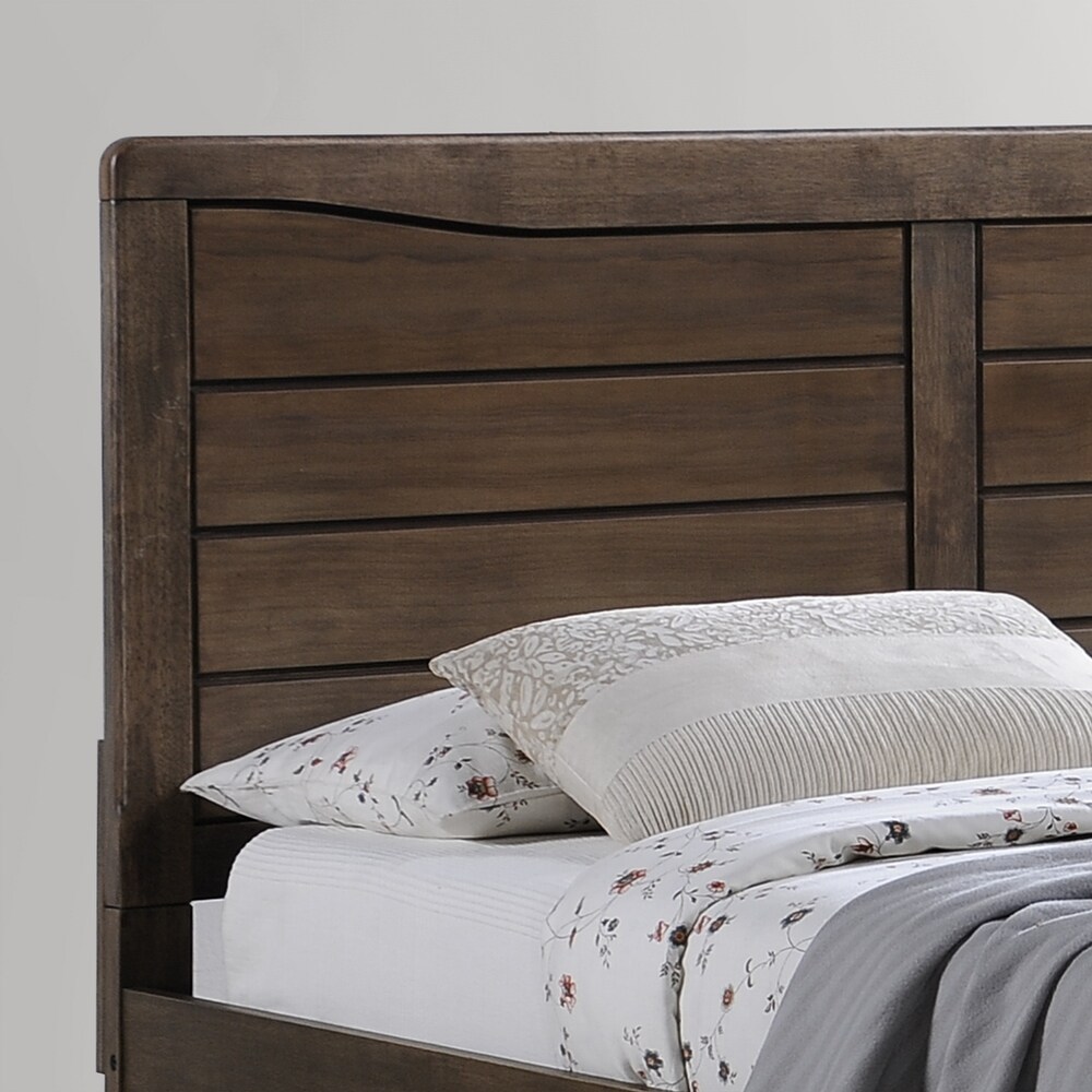 Darlin Rustic Queen size Wood Platform Bed by Christopher Knight Home