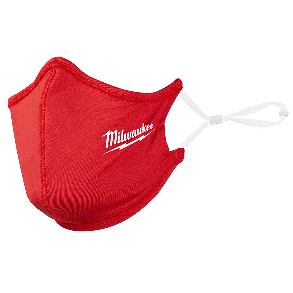 Milwaukee 10PK Red 2-Layer Face Mask 48-73-4229 from Milwaukee