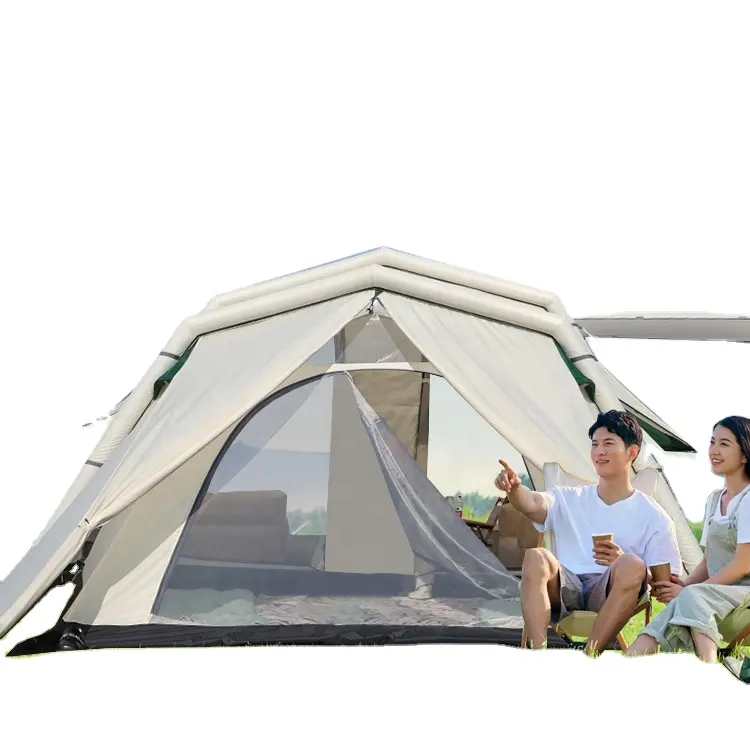 camping beach tent shade shelter casas de camping waterproof tent automatic outdoor double layer family camping tent