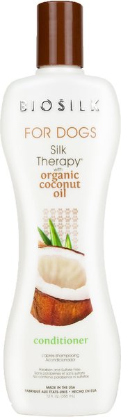 BioSilk Silk Therapy Organic Coconut Oil Dog Conditioner