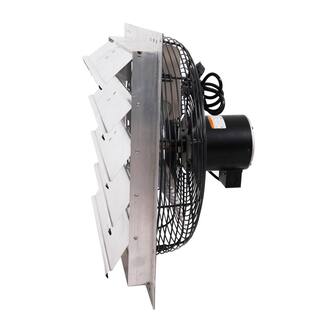 Hessaire 3340 CFM Shutter Exhaust Fan Wall Mounted 20SFV-H