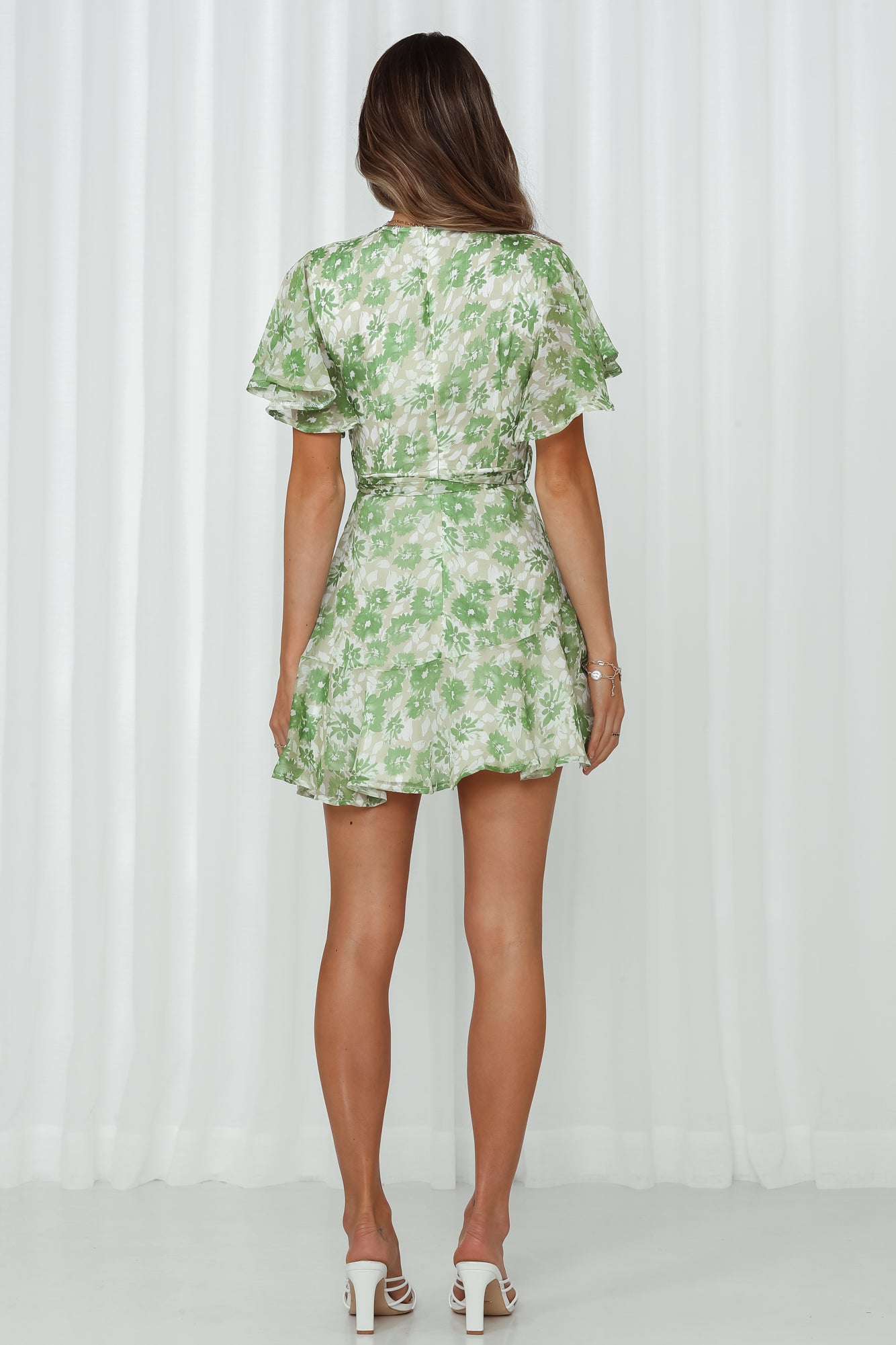 Undivided Attention Dress Green