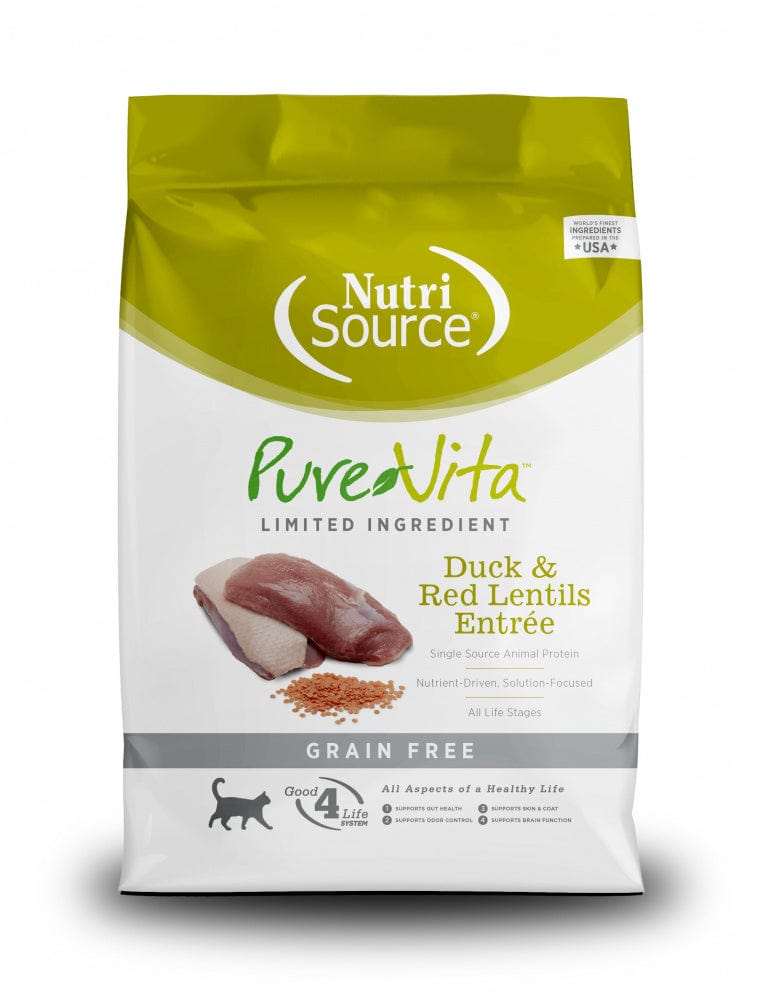 PureVita Grain Free Duck and Red lentils Dry Cat Food