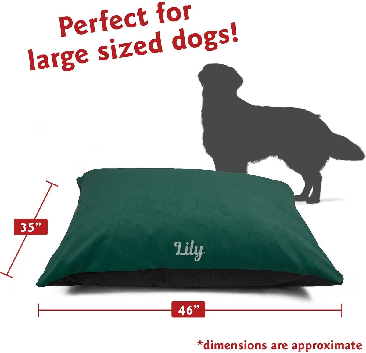 Majestic Pet Villa Personalized Pillow Cat and Dog Bed