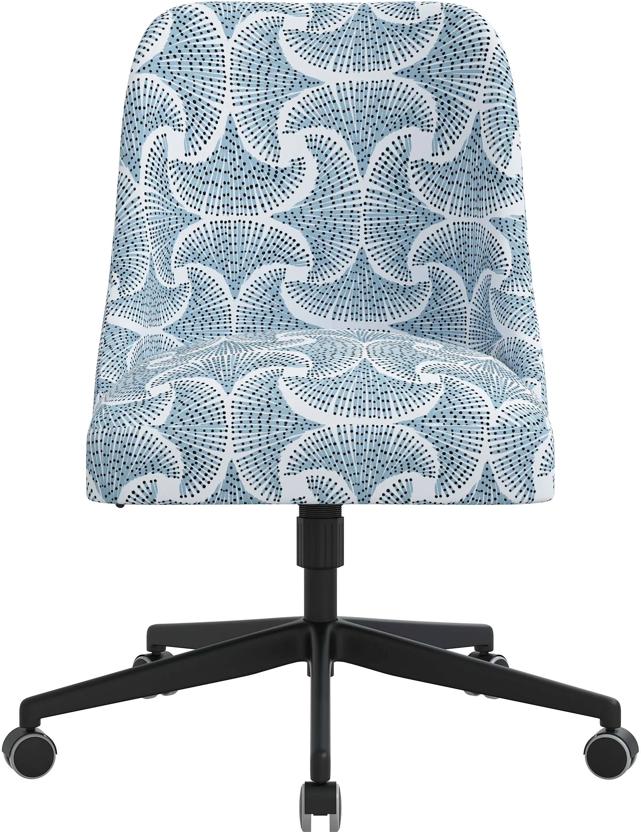 Spencer Sea Fan Blue Office Chair - Skyline Furniture