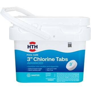 HTH 3 in. Chlorinating Tablets Advanced 42055