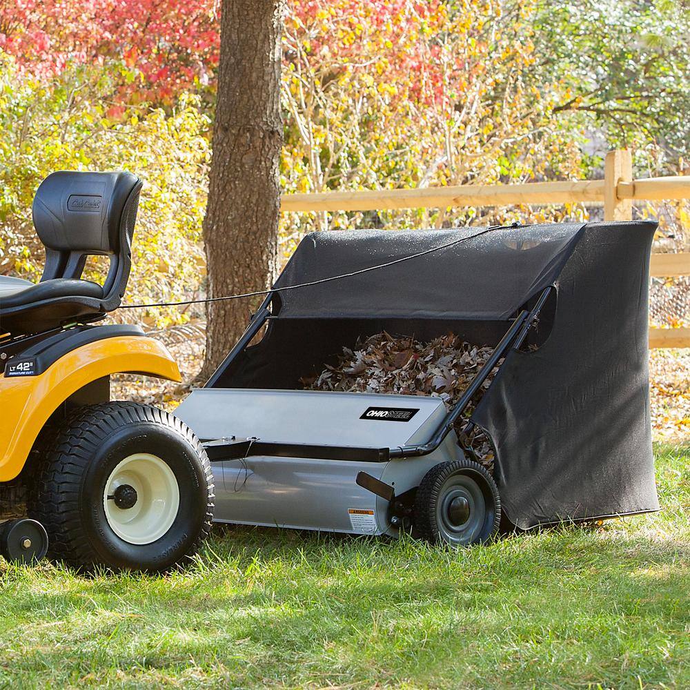 Ohio Steel 4624V2 46 in. 24 cu. ft. Tow Behind Lawn Sweeper