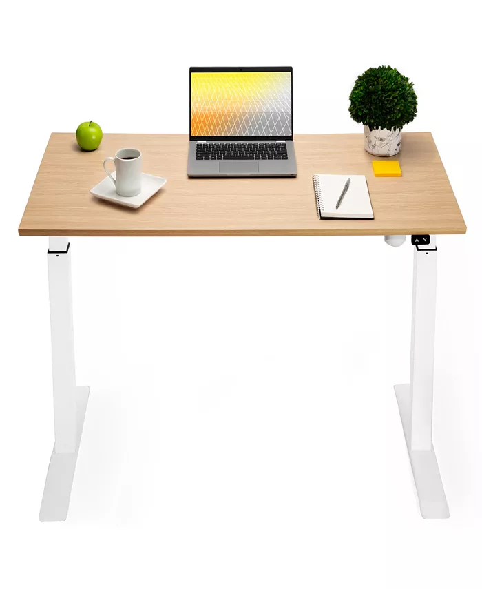 Seville Classics 47' airLIFT Electric Height Adjustable Standing Desk with Single Motor