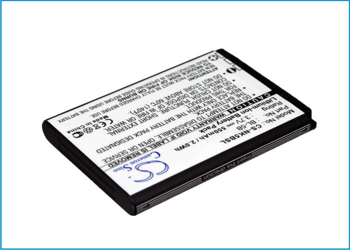 Alcatel One Touch S680 O Black Mobile Phone 550mAh Replacement Battery BatteryClerkcom Mobile Phone