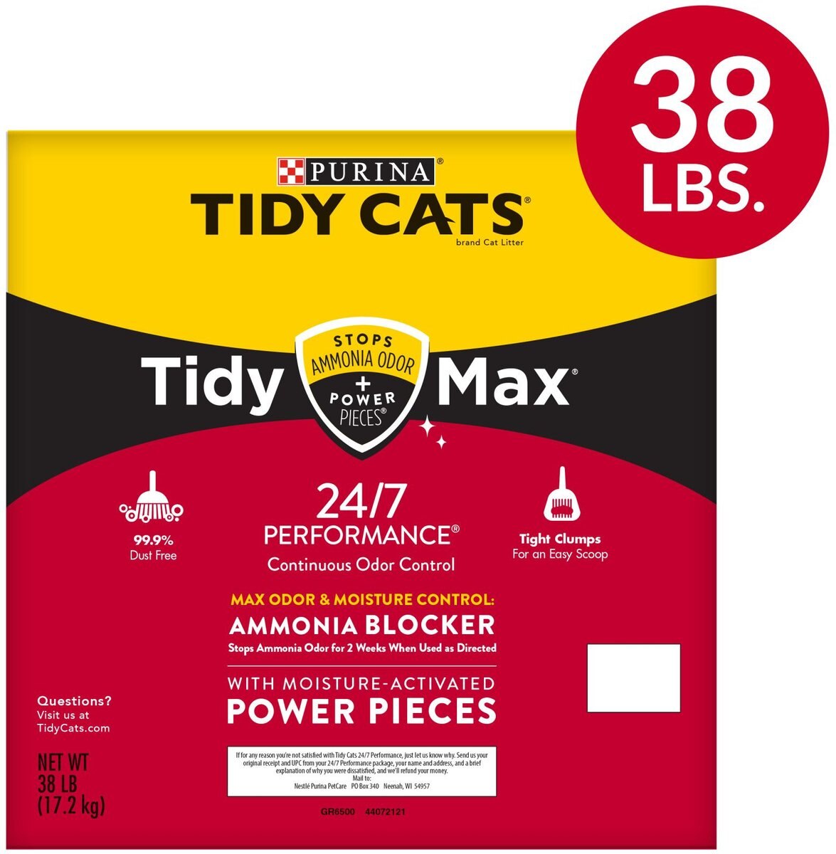 Tidy Max 24/7 Performance Scented Clumping Clay Cat Litter