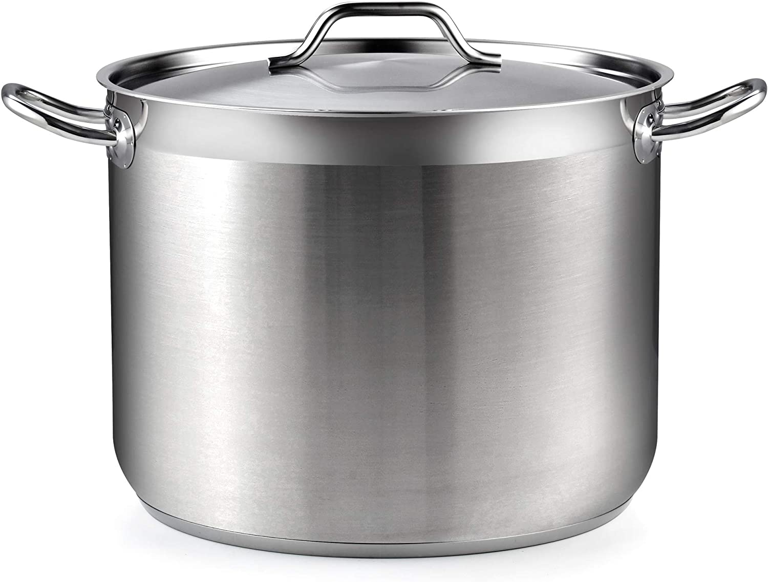 Cooks Standard 2616 Standard Professional Grade Lid 30 Quart Stainless Steel Stockpot， Silver