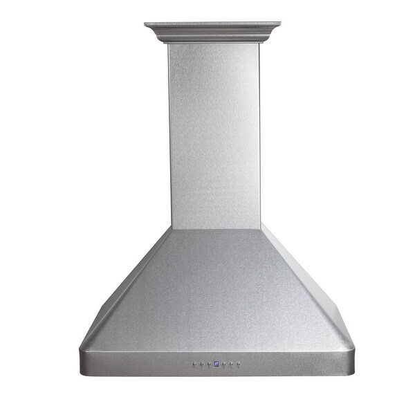 ZLINE Ducted Wall Mount Range Hood in Fingerprint Resistant Stainless Steel