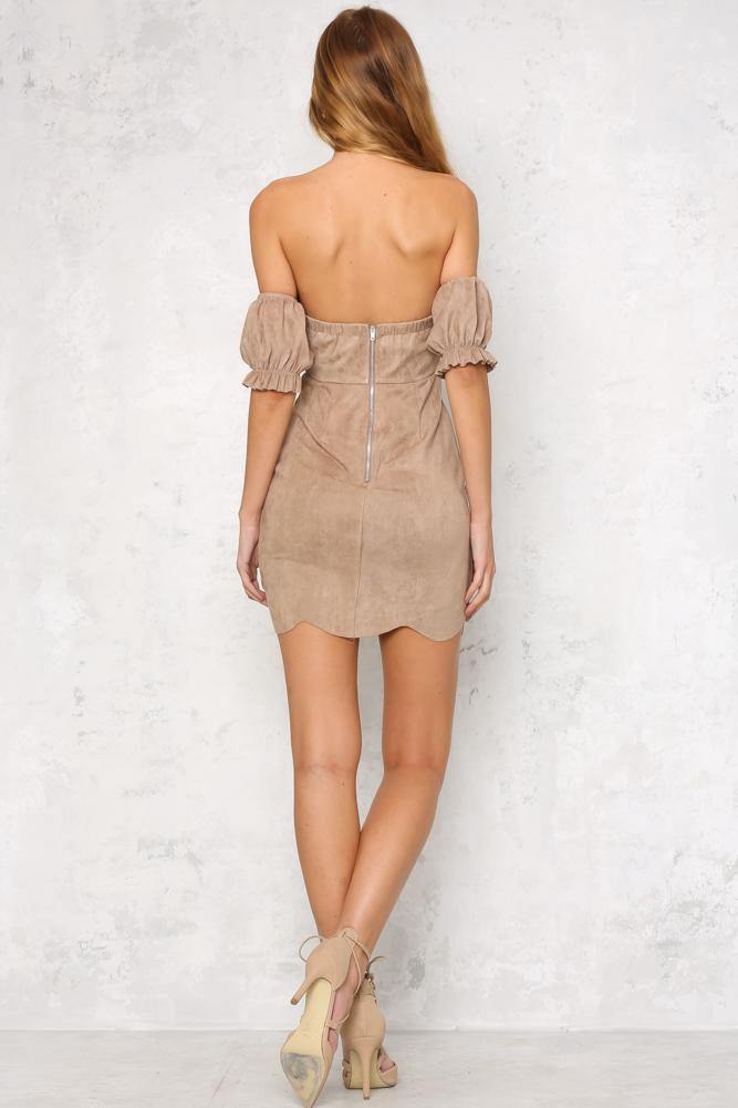 No Bounds Dress Mocha