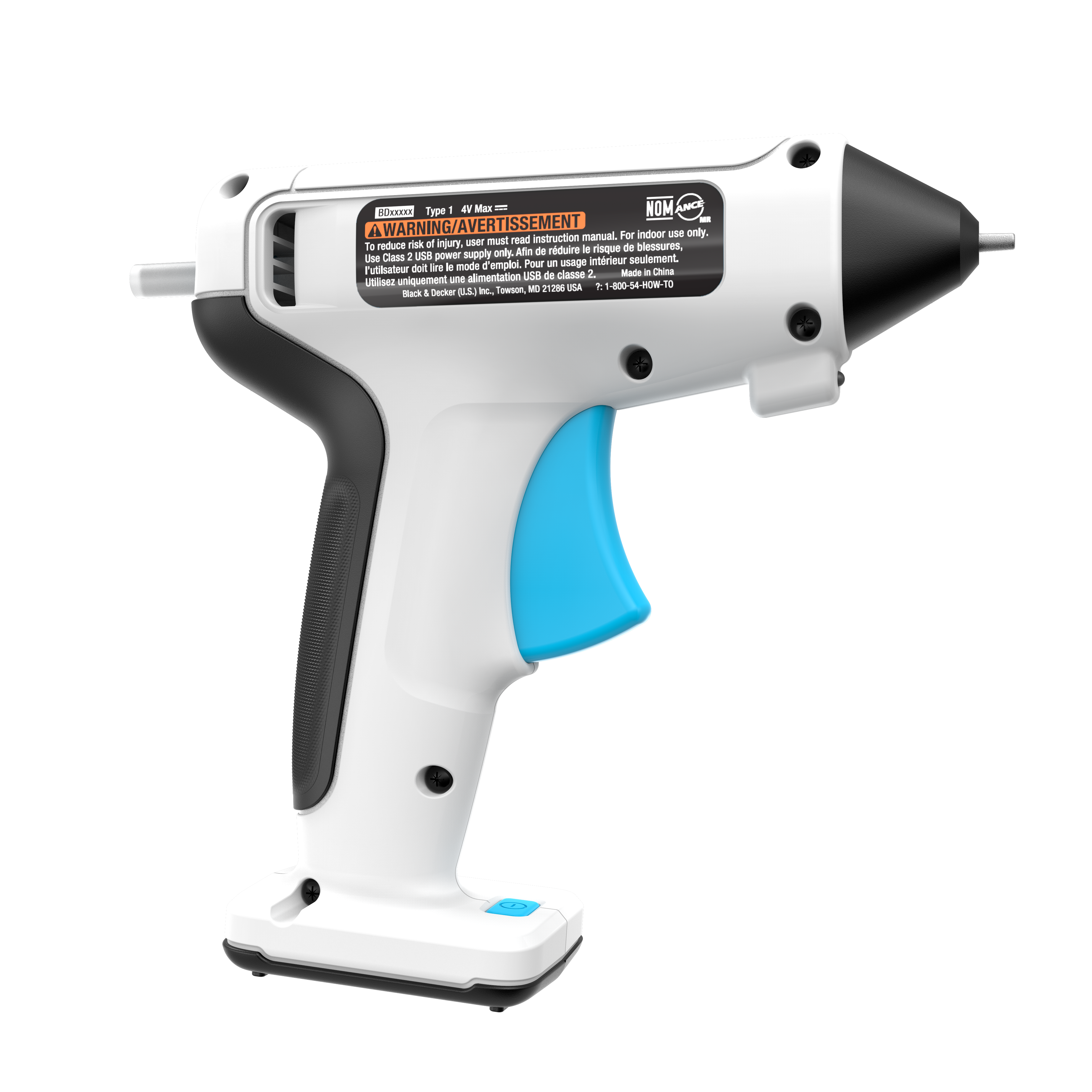 4V MAX* Cordless Glue Gun, USB Rechargeable