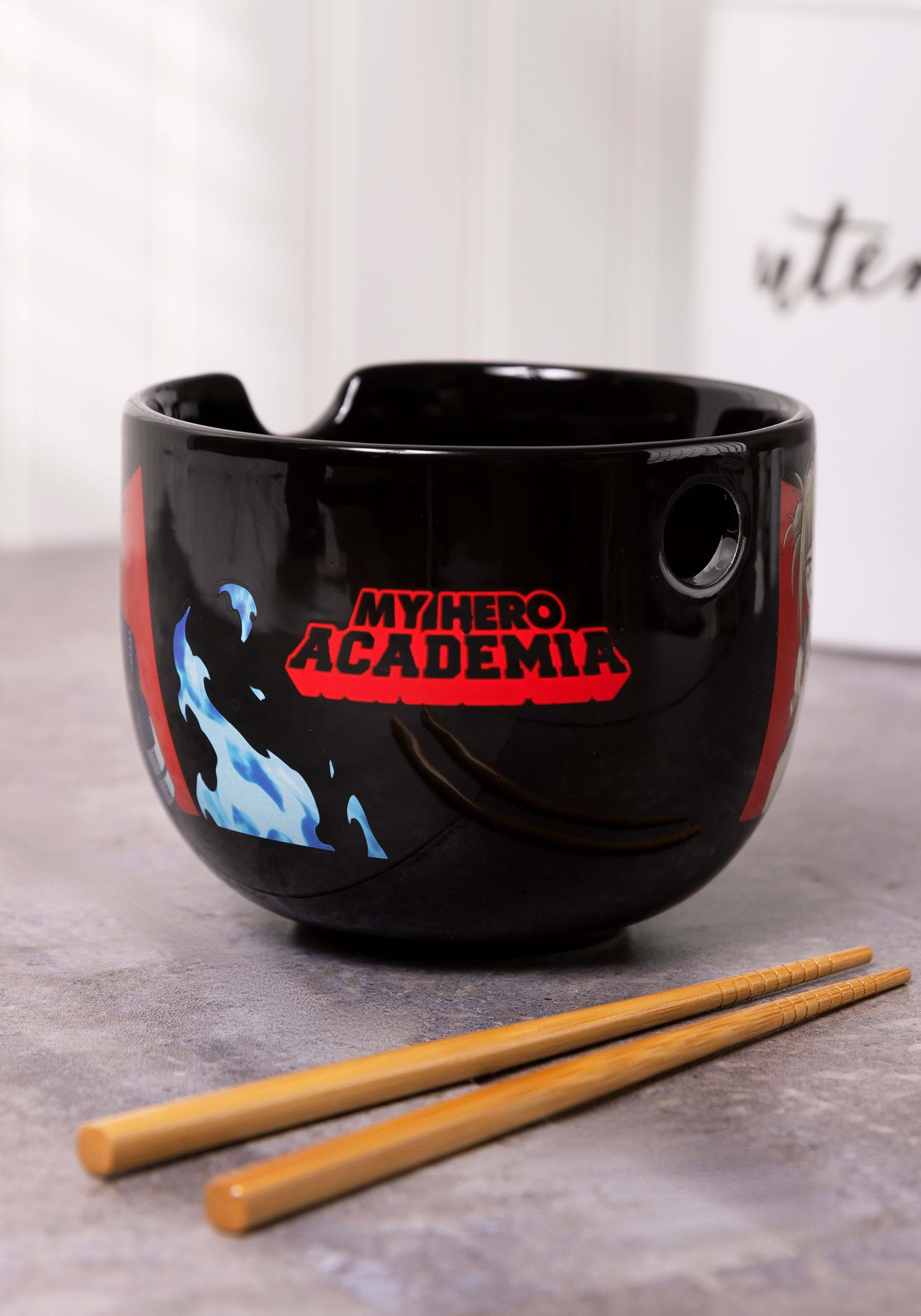 My Hero Academia Heroes and Villains Ramen Bowl Set