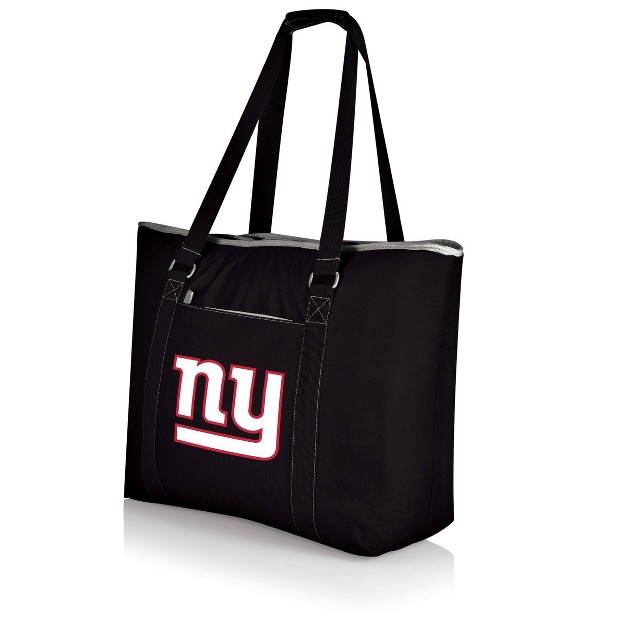 Nfl New York Giants Tahoe Cooler Tote By Picnic Time Black 22 188qt