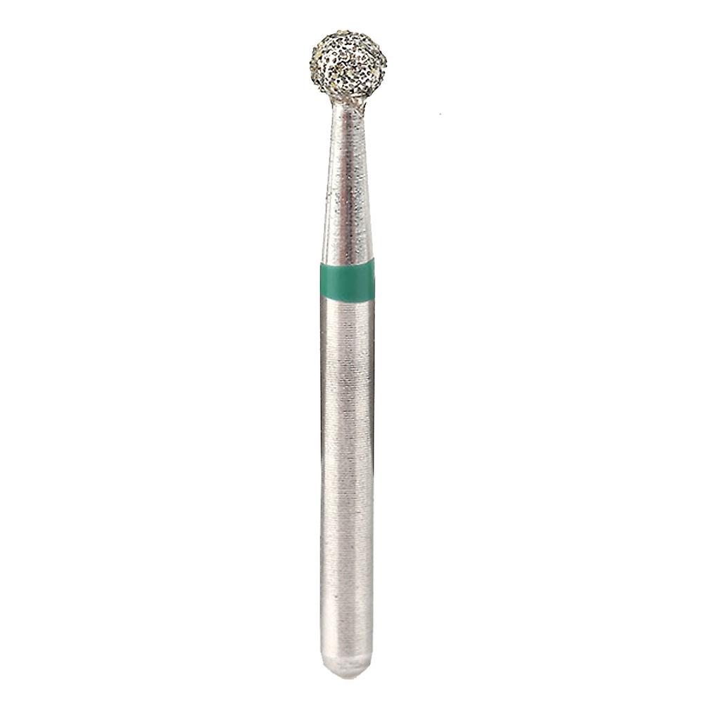 10pcs Dentistry Stainless Steel 1.6mm Round Handle Dental Diamond Burs Drills