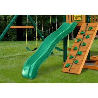 Swing-N-Slide Playsets Green Apex Wave Slide WS 8200