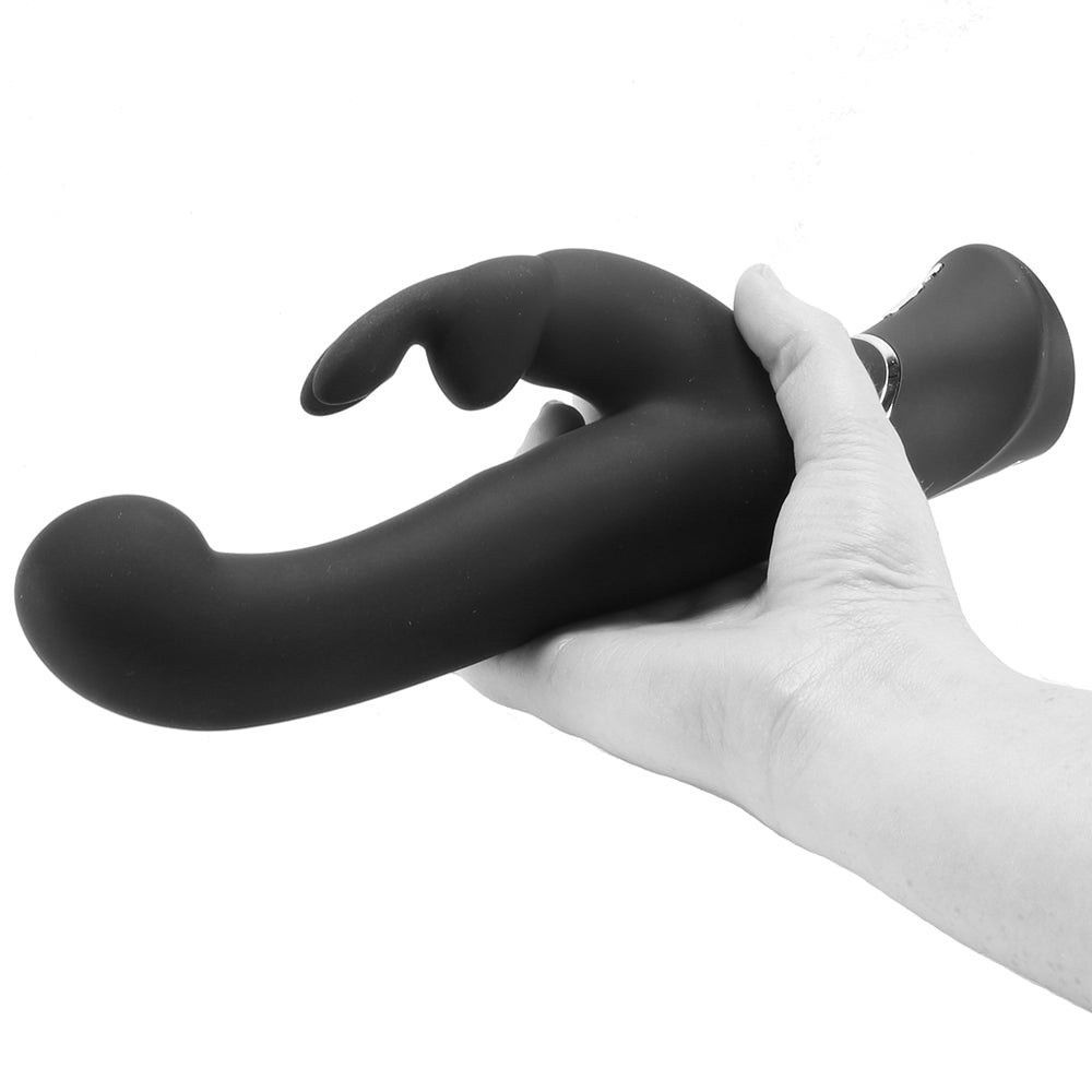 Happy Rabbit G-Spot Stroking Vibe in Black