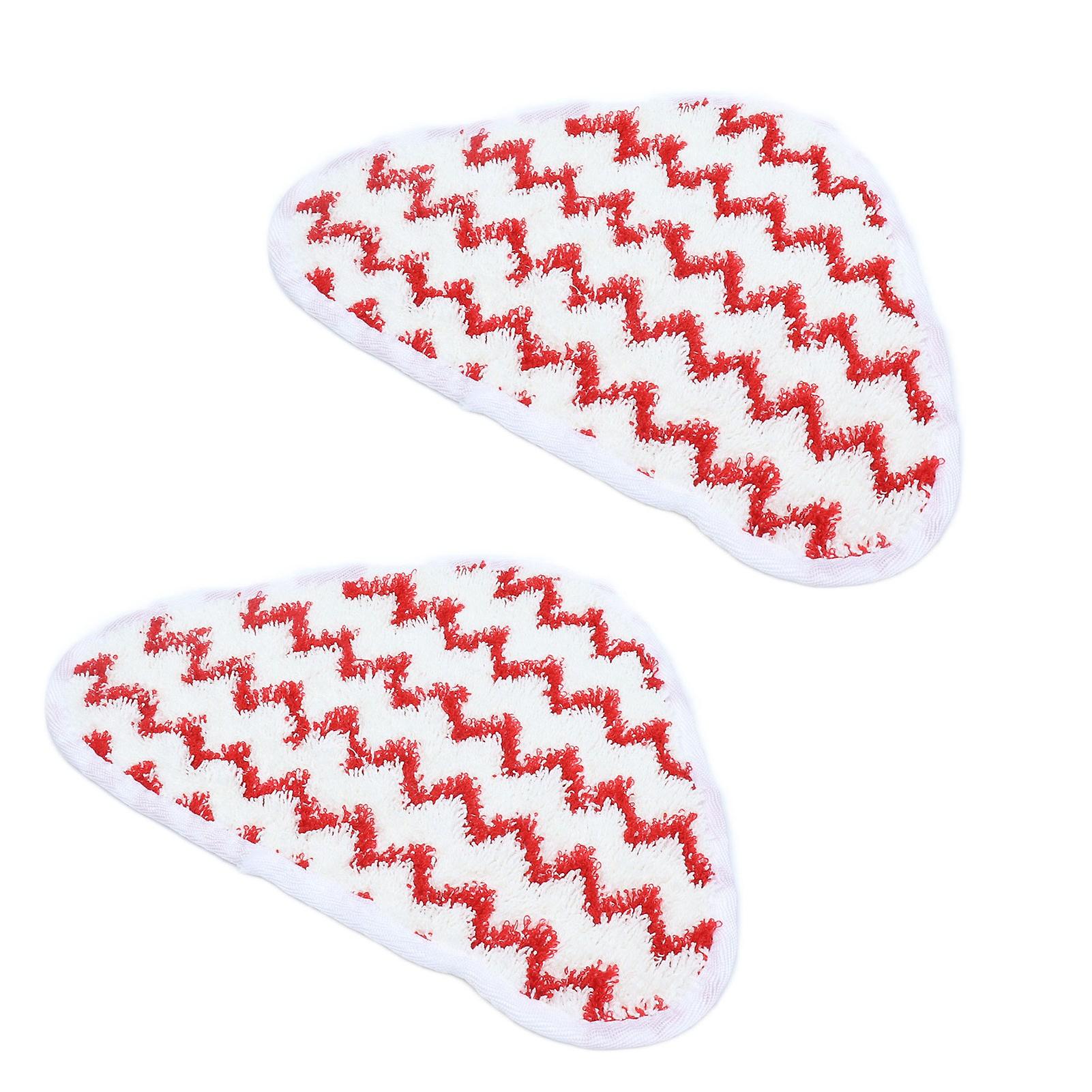 2pcs Microfiber Mop Cleaning Pad Mopping Cloth Replacement Parts Fit For Vileda Steam Mops