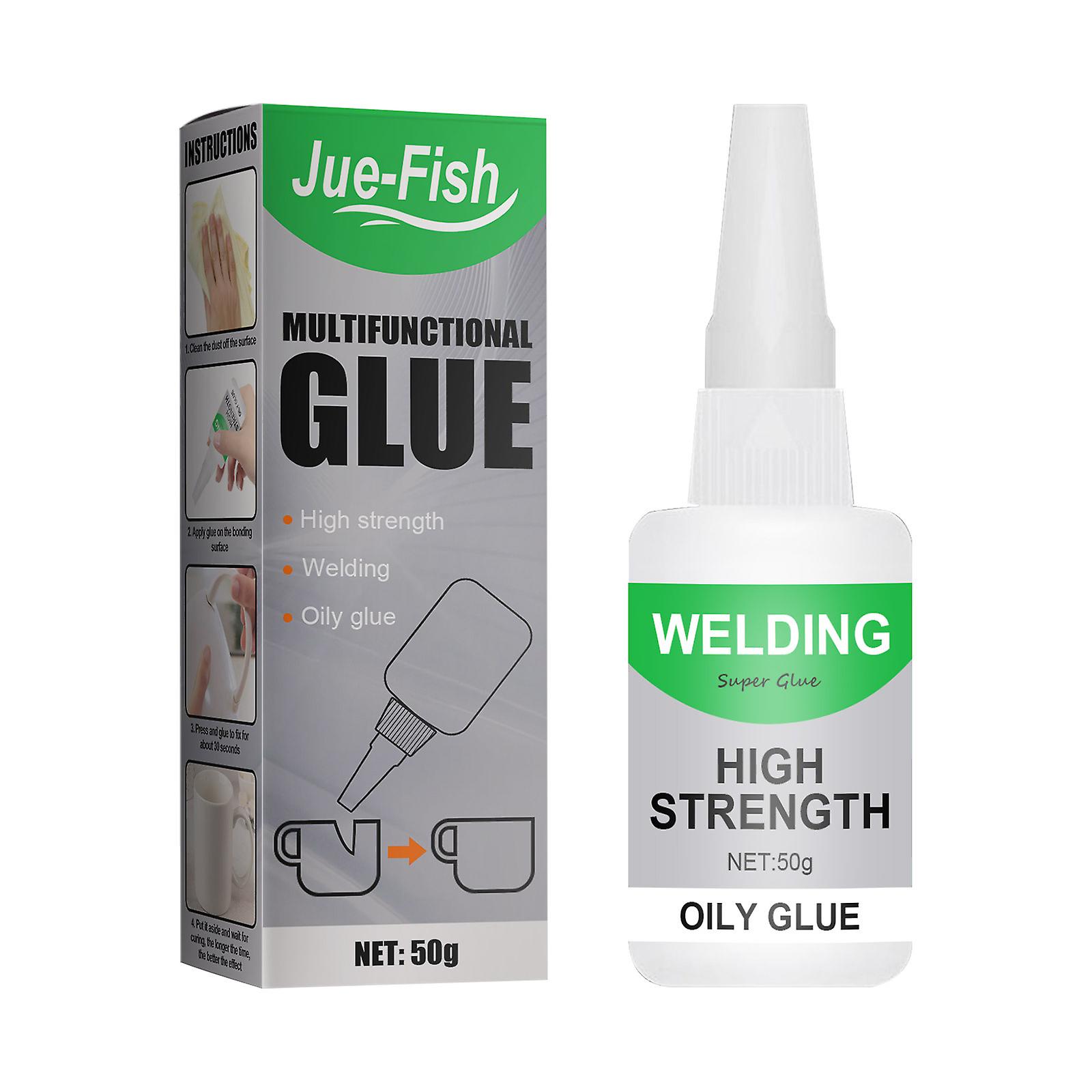 Multifunctional Glue Wood Glass Ceramic Special Transparent Quick-drying Glue Waterproof Universal Universal Glue Color 50g Box